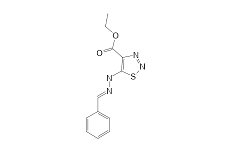 4-ETHOXYCARBONYL-5-BENZYLIDENEHYDRAZINO-1,2,3-THIADIAZOLE