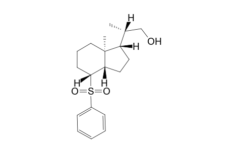 (2S)-2-[(1S,3aS,4S,7aS)-(4-Benzenesulfony-7a-methyl-octahydroinden-1-yl)propan-1-ol