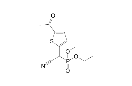 Diethyl[(5-acetyl-2-thienyl)(cyano)methyl]phosphonate