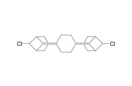 1,4-bis(endo-6-chlorobicyclo[3.1.1]hept-7-ylidene)cyclohexane