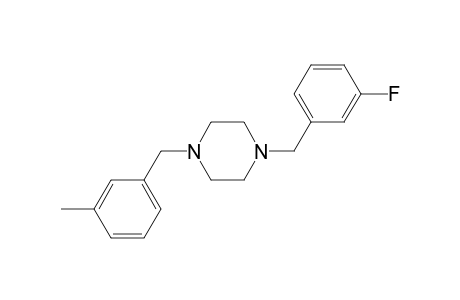 1-(3-Fluoro-benzyl)-4-(3-methyl-benzyl)-piperazine