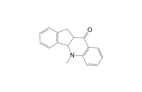5-Methyl-4b,5,10a,11-tetrahydro-indeno[1,2-b]quinolin-10-one