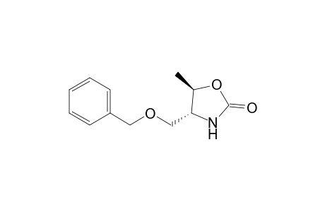 2-Oxazolidinone, 5-methyl-4-[(phenylmethoxy)methyl]-, trans-