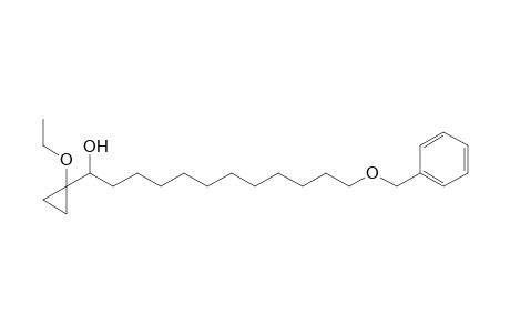 1-(1-ethoxycyclopropyl)-12-phenylmethoxy-1-dodecanol