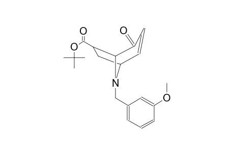 8-azabicyclo[3.2.1]oct-2-ene-6-carboxylic acid, 8-[(3-methoxyphenyl)methyl]-4-oxo-, 1,1-dimethylethyl ester