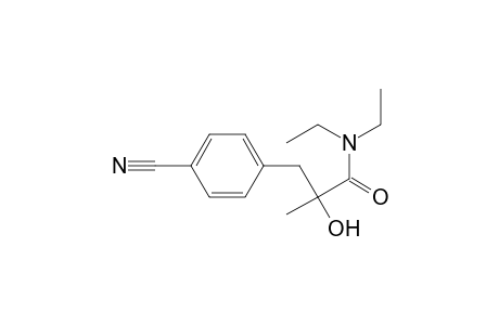 3-(4-Cyanophenyl)-N,N-diethyl-2-hydroxy-2-methylpropanamide