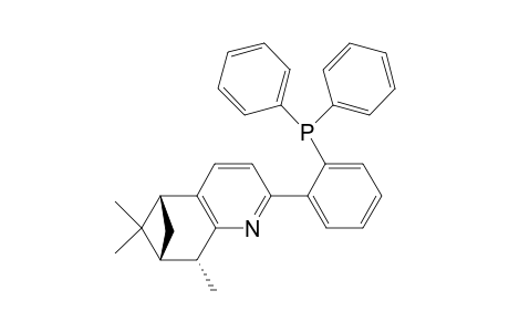 (1R,8R,9R)-5-(2-Diphenylphosphanyl-phenyl)-8,10,10-trimethyl-6-aza-tricyclo[7.1.1.0*2,7*]undeca-2(7),3,5-triene