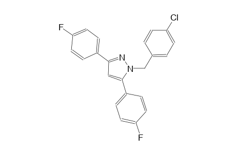 1-(4-chlorobenzyl)-3,5-bis(4-fluorophenyl)-1H-pyrazole