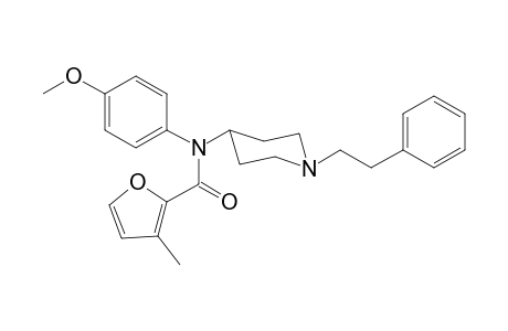 N-4-Methoxyphenyl-3-methyl-N-[1-(2-phenylethyl)piperidin-4-yl]furan-2-carboxamide