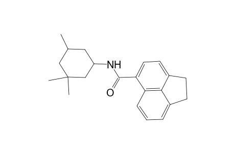 Acenaphtene-5-carboxamide, N-(3,3,5-trimethylcyclohexyl)-