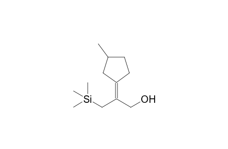 2-(3-Methylcyclopentylidene)-3-(trimethylsilyl)-1-propanol