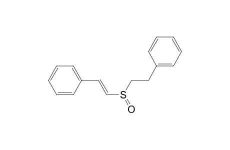 Ethene, 1-(2-phenyl)ethylsulfinyl-2-phenyl-, (E)-