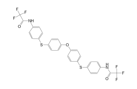 acetamide, 2,2,2-trifluoro-N-[4-[[4-[4-[[4-[(2,2,2-trifluoroacetyl)amino]phenyl]thio]phenoxy]phenyl]thio]phenyl]-