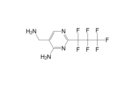 4-AMINO-5-(AMINOMETHYL)-2-(HEPTAFLUOROPROPYL)PYRIMIDINE