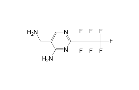 4-AMINO-5-(AMINOMETHYL)-2-(HEPTAFLUOROPROPYL)PYRIMIDINE