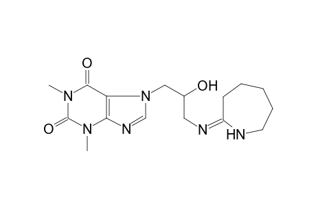 7-[3-(Azepan-2-ylideneamino)-2-hydroxy-propyl]-1,3-dimethyl-3,7-dihydro-purine-2,6-dione