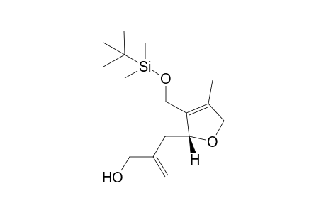 (2R)-3-(tert-Butyldimethylsilyloxymethyl)-2-[2-(hydroxymethyl-2-propenyl]-4-methyl-2,5-dihydrofuran