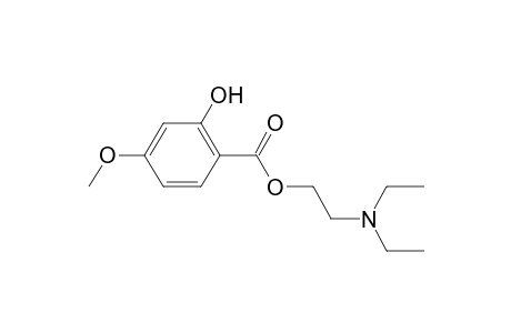 2-(Diethylamino)ethyl 2-hydroxy-4-methoxybenzoate