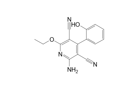 2-Amino-3,5-dicyano-6-ethoxy-4-(2-hydroxyphenyl)pyridine