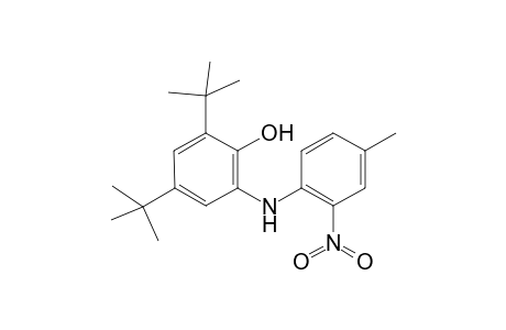 4,6-Di-tert-butyl-2-(4-methyl-2-nitrophenylamino)phenol