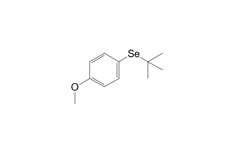 tert-Butyl(4-methoxyphenyl)-selenide