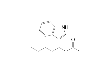 3-[1'-(Acetylmethyl)pentyl]-indole