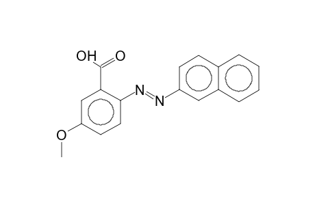 5-Methoxy-2-(naphthalen-2-ylazo)benzoic acid
