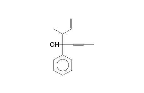 3-Methyl-4-phenylhept-1-en-5-yn-4-ol