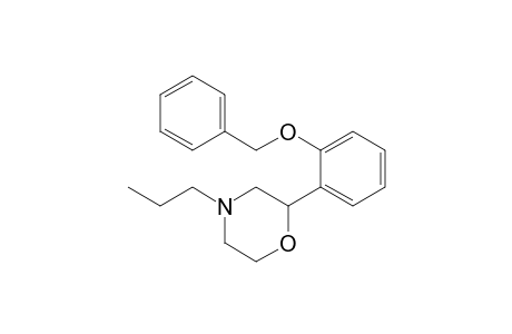 2-[2-(Benzyloxy)phenyl]-4-n-propylmorpholine