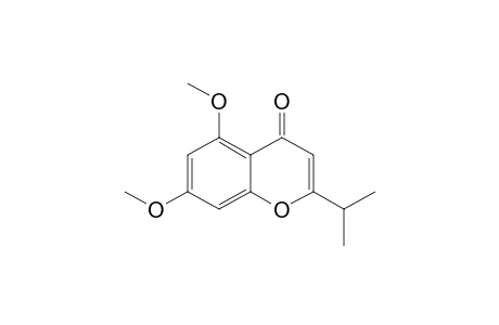 2-ISOPROPYL-5,7-DIMETHOXYCHROMONE