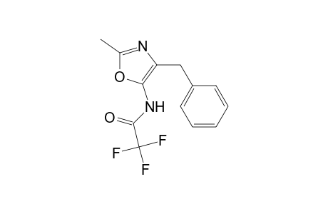 N-(4-benzyl-2-methyl-1,3-oxazol-5-yl)-2,2,2-trifluoroacetamide