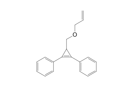 (3-(Allyloxymethyl)cycloprop-1-ene-1,2-diyl)dibenzene