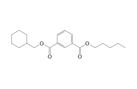 Isophthalic acid, cyclohexylmethyl pentyl ester