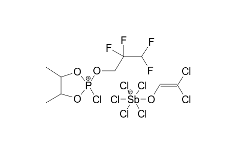 2-(2,2,3,3-TETRAFLUOROPROPOXY)-2-CHLORO-4,5-DIMETHYL-1,3,2-DIOXAPHOSPHOLANONIUM PENTACHLORO(2,2-DICHLOROVINYLOXY)ANTIMONATE