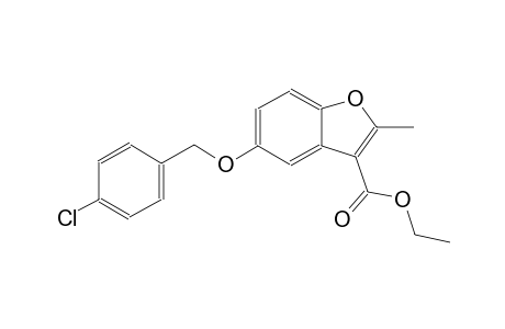 ethyl 5-[(4-chlorobenzyl)oxy]-2-methyl-1-benzofuran-3-carboxylate