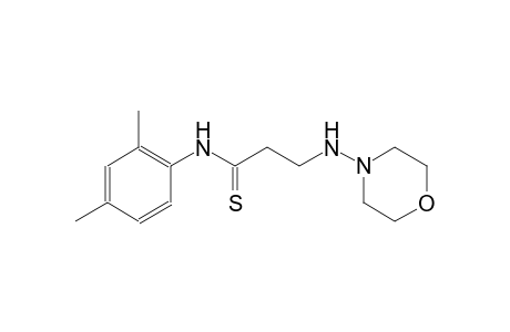 N-(2,4-dimethylphenyl)-3-(4-morpholinylamino)propanethioamide