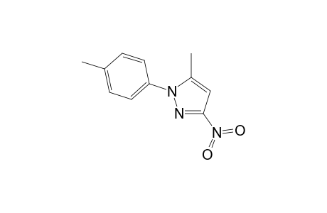 1H-Pyrazole, 5-methyl-1-(4-methylphenyl)-3-nitro-