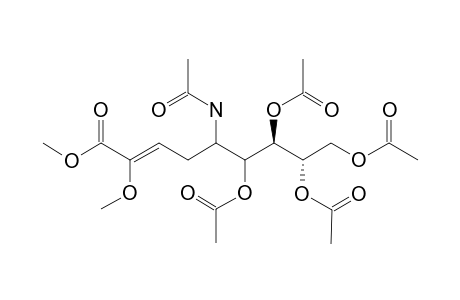 METHYL-5Z-ACETAMIDO-6,7,8,9-TETRA-O-ACETYL-3,4,5-TRIDEOXY-2-METHOXY-D-MANNO-NON-2-ENOATE