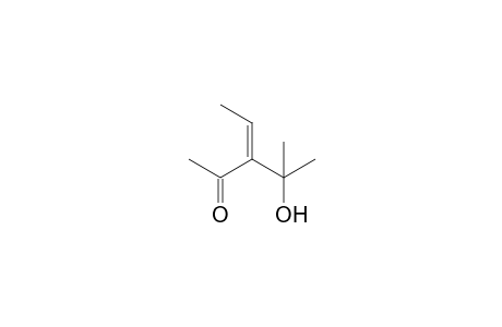 4-Hydroxy-4-methyl-3-ethylidenepentan-2-one