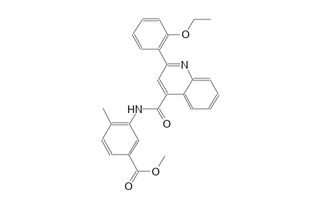 methyl 3-({[2-(2-ethoxyphenyl)-4-quinolinyl]carbonyl}amino)-4-methylbenzoate