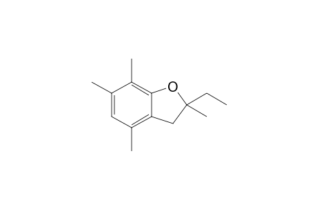 2-Ethyl-2,4,6,7-tetramethyl-3H-1-benzofuran