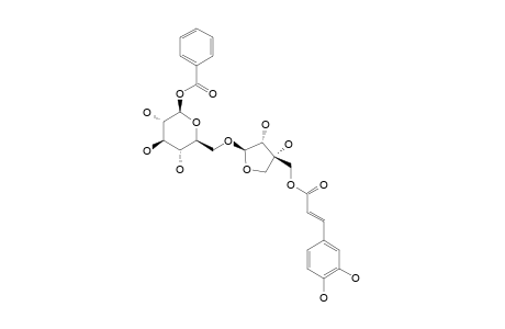 PSYDROSIDE;(5-O-E-CAFFEOYL)-BETA-D-APIO-D-FURANOSYL-(1->6)-BETA-D-GLUCOPYRANOSYL-BENZOIC-ACID-ESTER
