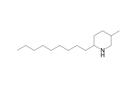 2-Nonyl-5-methylpiperidine