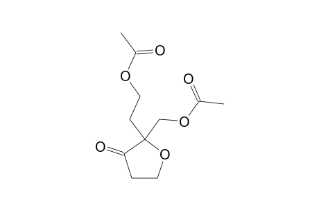 2-ACETOXYMETHYL-2-(2-ACETOXYETHYL)-TETRAHYDROFURAN-3-ONE
