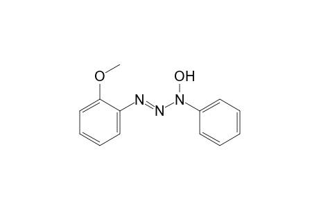 3-hydroxy-1-(o-methoxyphenyl)-3-phenyltriazene