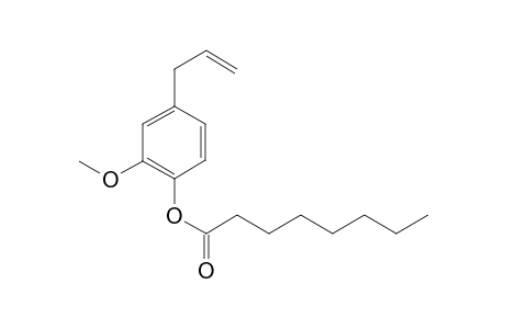 4-allyl-2-methoxyphenyl octanoate