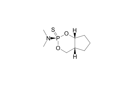 3.beta.-(Dimethylamino)-3.alpha.-thioxo-cis-2,4-dioxa-3-phosphabicyclo-[4.3.0]-nonane