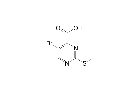 5-Bromo-2-(methylthio)pyrimidine-4-carboxylic acid