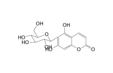 Coumarin c-glycoside