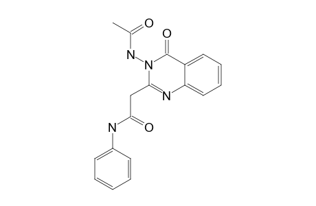 3-ACETYLAMINO-2-(ANILINO-CARBONYLMETHYL)-QUINAZOLIN-4(3H)-ONE